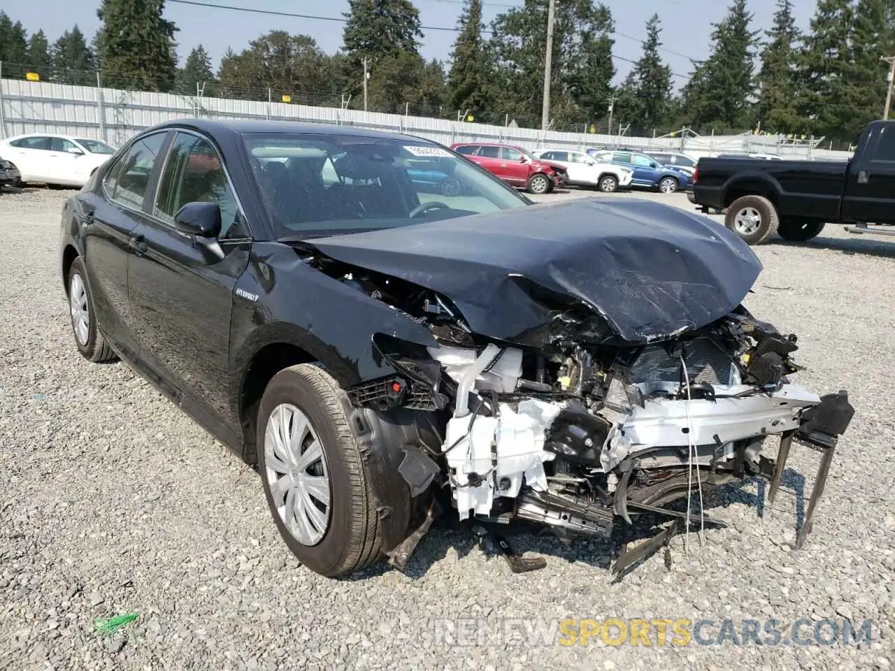 1 fotografías del automóvil dañado 4T1C31AK5MU551111 TOYOTA CAMRY 2021