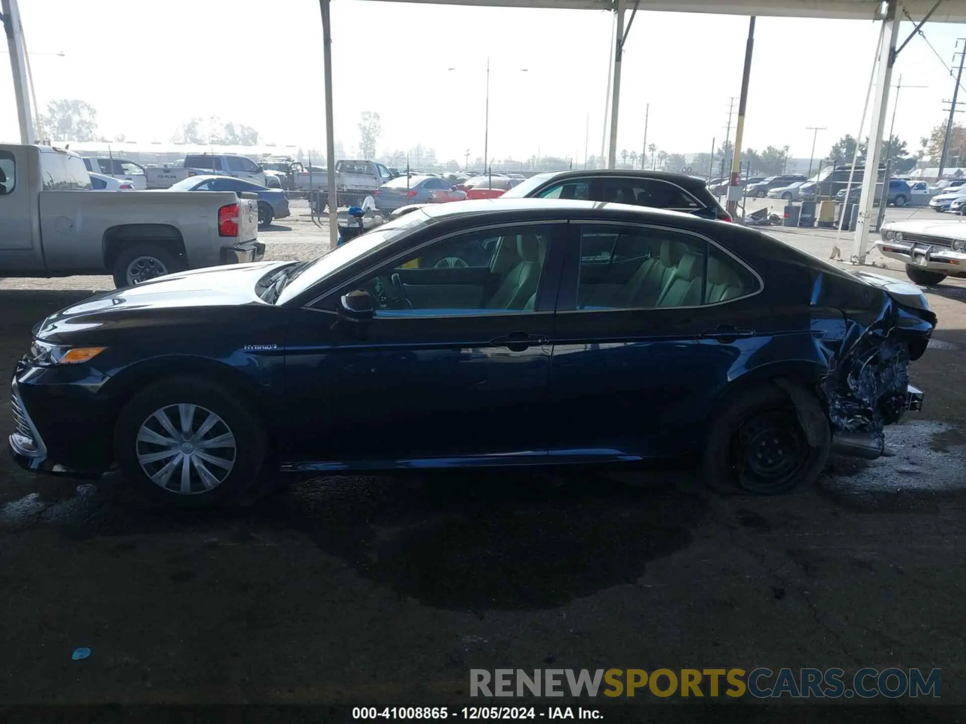 15 fotografías del automóvil dañado 4T1C31AK5MU566479 TOYOTA CAMRY 2021