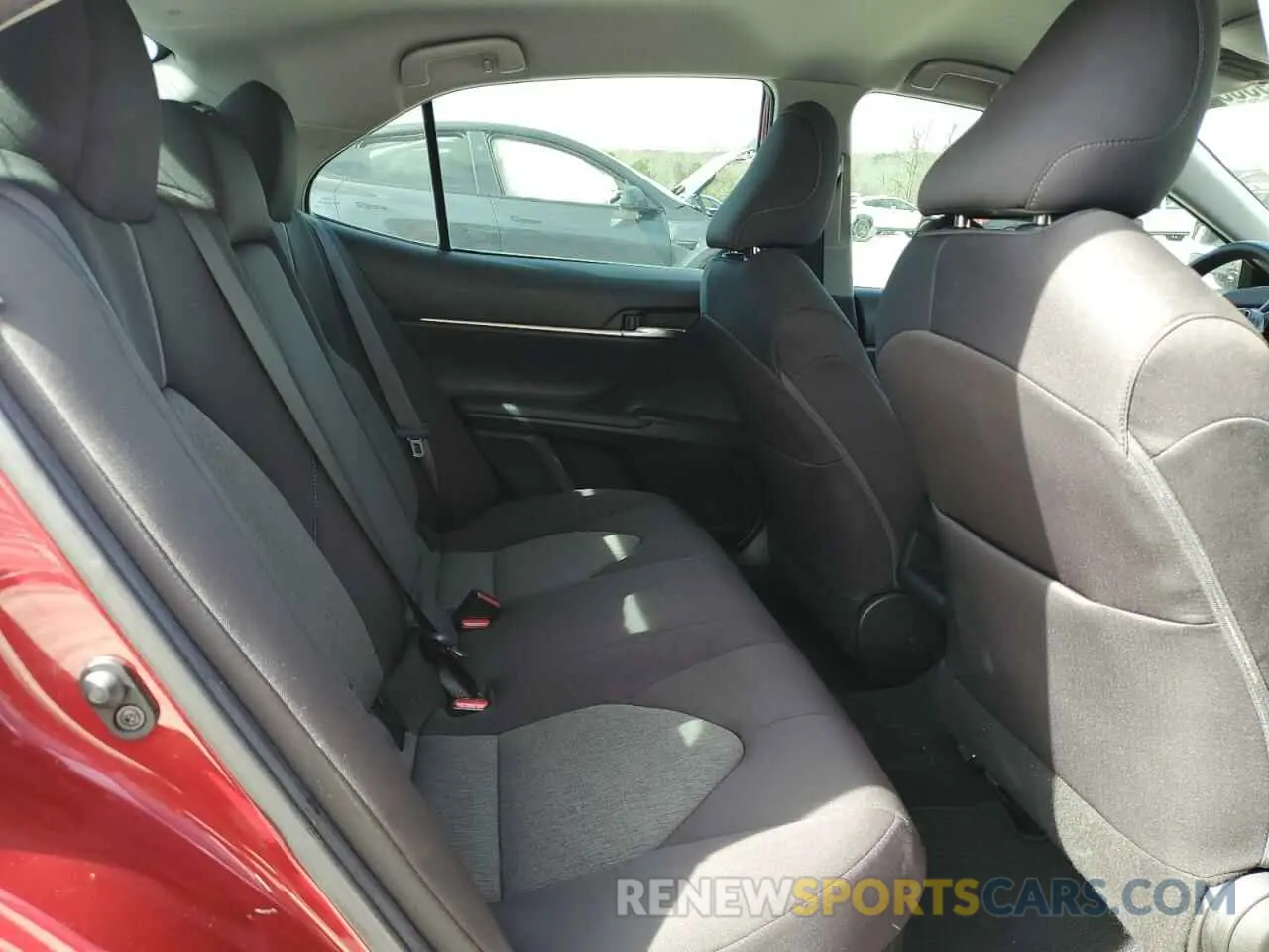 10 fotografías del automóvil dañado 4T1C31AK6MU559766 TOYOTA CAMRY 2021