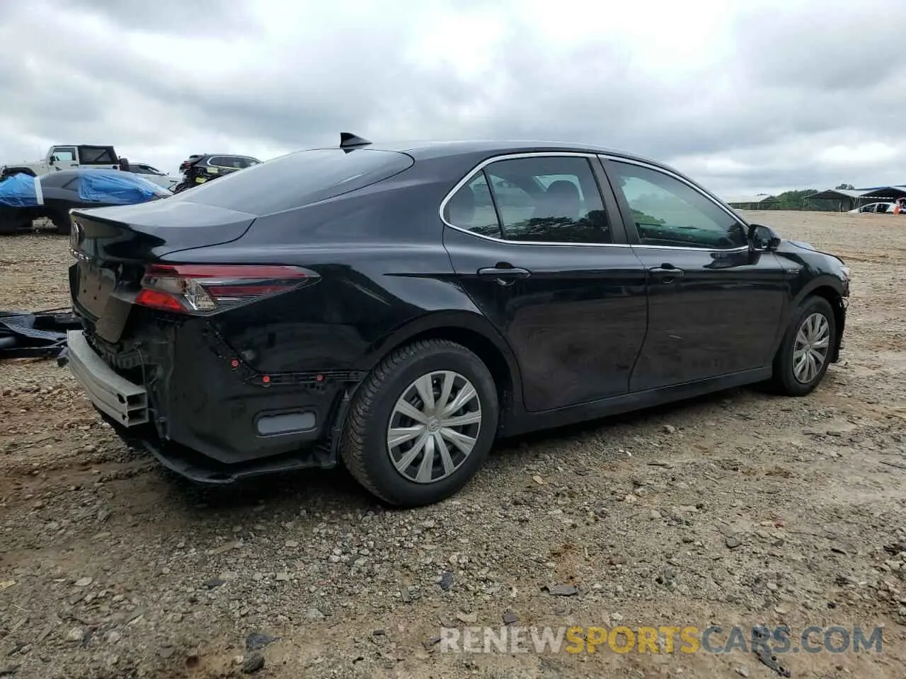 3 fotografías del automóvil dañado 4T1C31AK6MU567219 TOYOTA CAMRY 2021