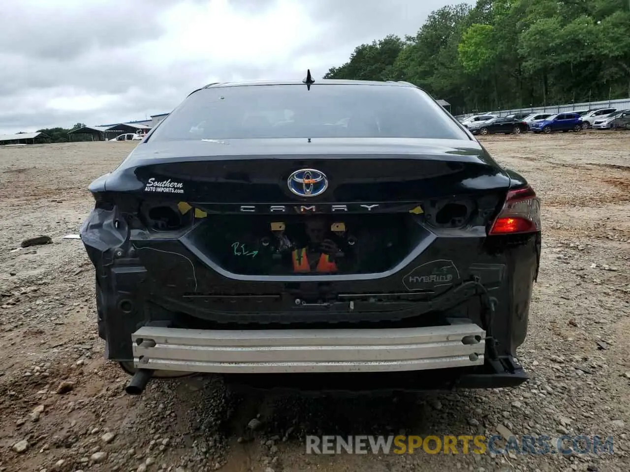 6 fotografías del automóvil dañado 4T1C31AK6MU567219 TOYOTA CAMRY 2021