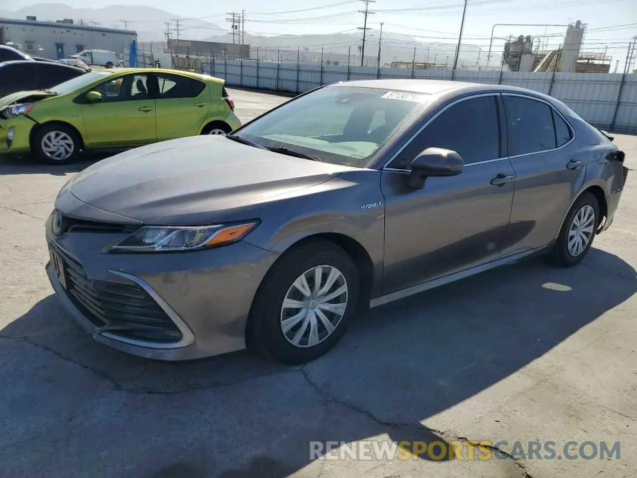 1 fotografías del automóvil dañado 4T1C31AK7MU023151 TOYOTA CAMRY 2021