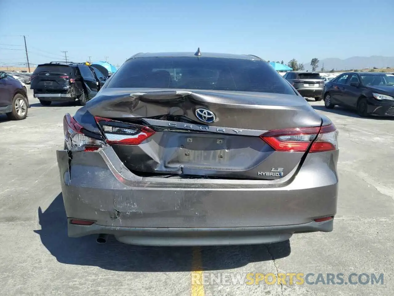 6 fotografías del automóvil dañado 4T1C31AK7MU023151 TOYOTA CAMRY 2021