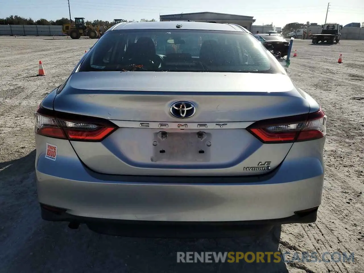 6 fotografías del automóvil dañado 4T1C31AK7MU551353 TOYOTA CAMRY 2021
