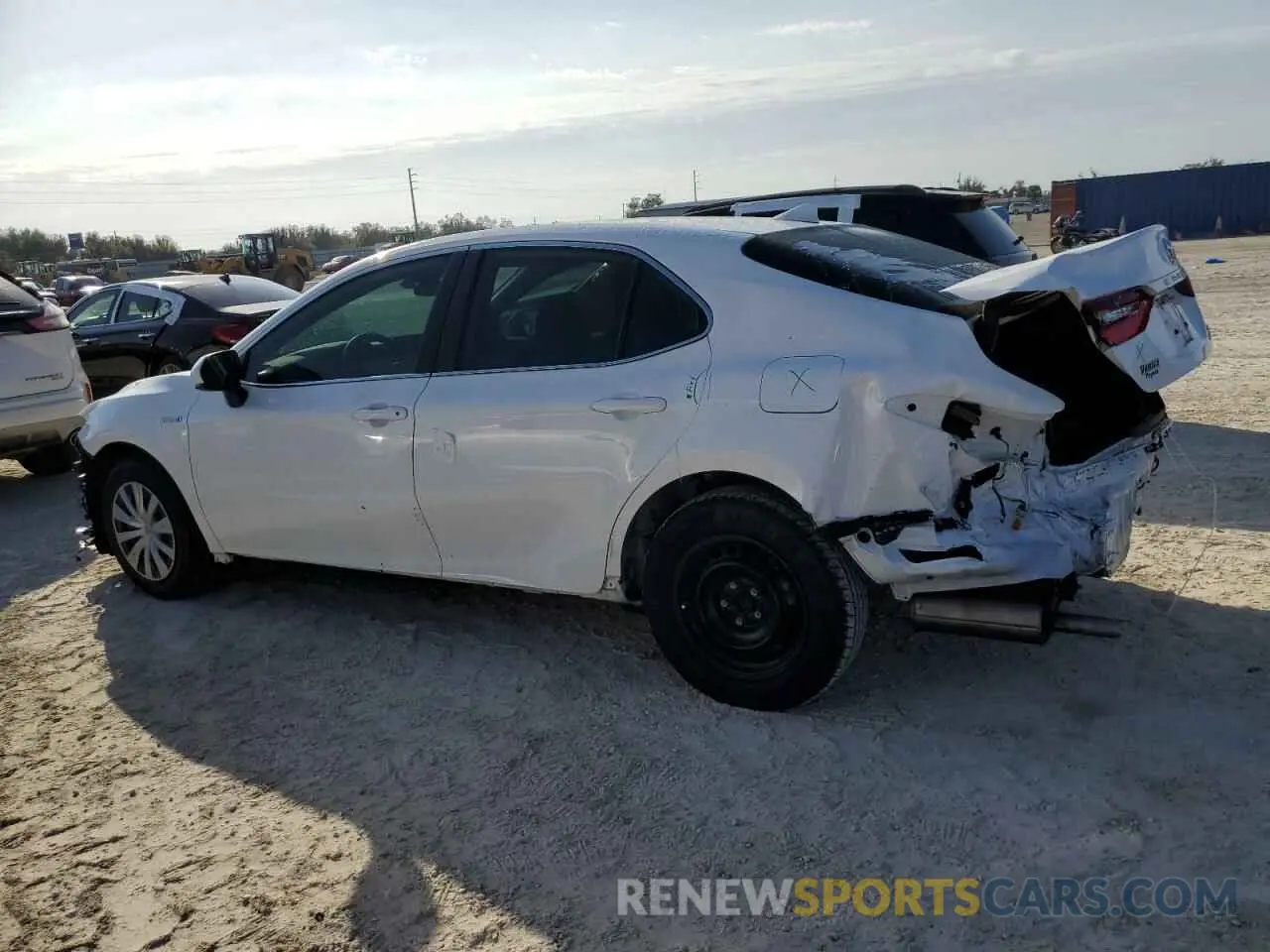 2 fotografías del automóvil dañado 4T1C31AK7MU554480 TOYOTA CAMRY 2021