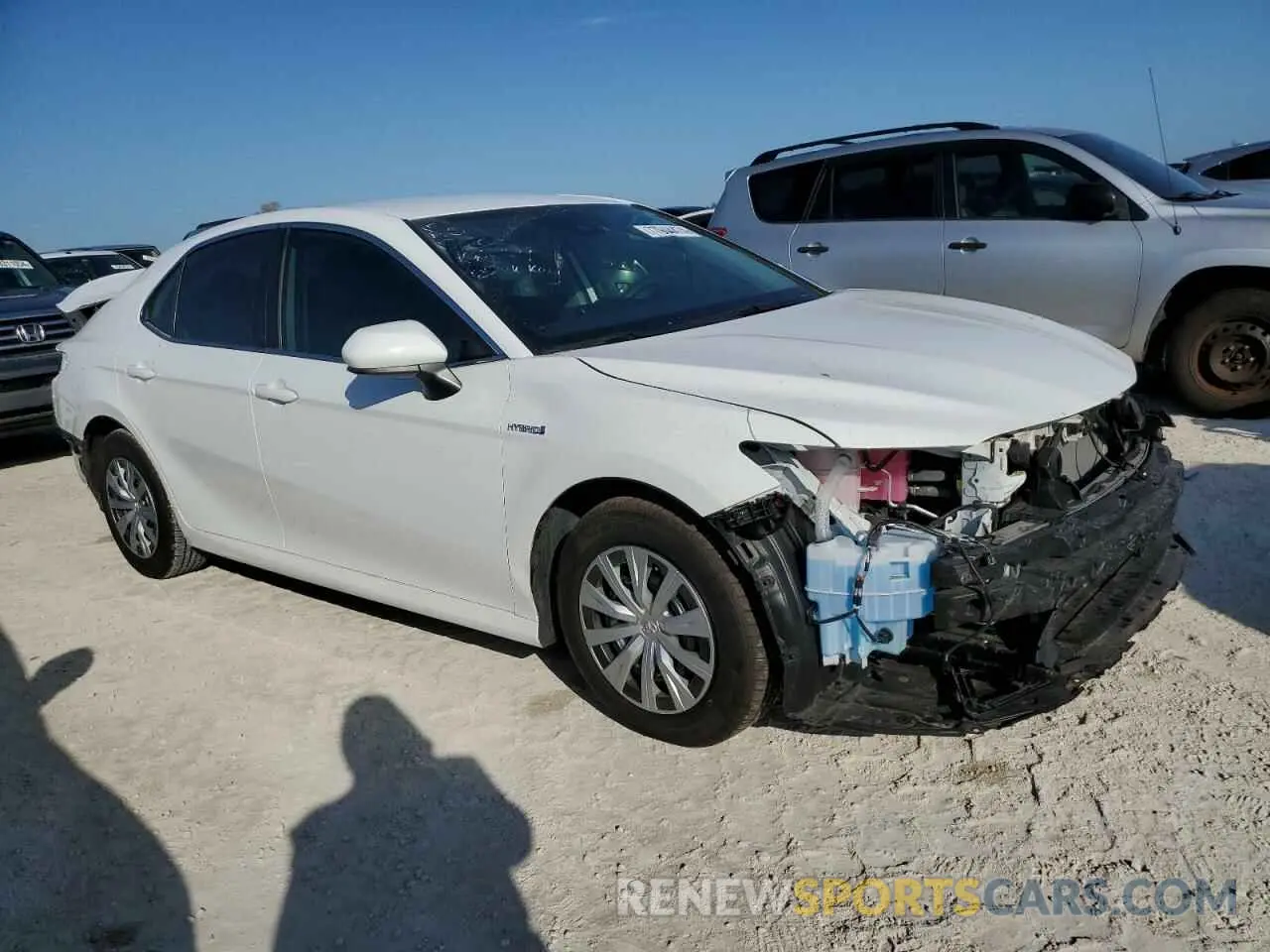 4 fotografías del automóvil dañado 4T1C31AK7MU554480 TOYOTA CAMRY 2021