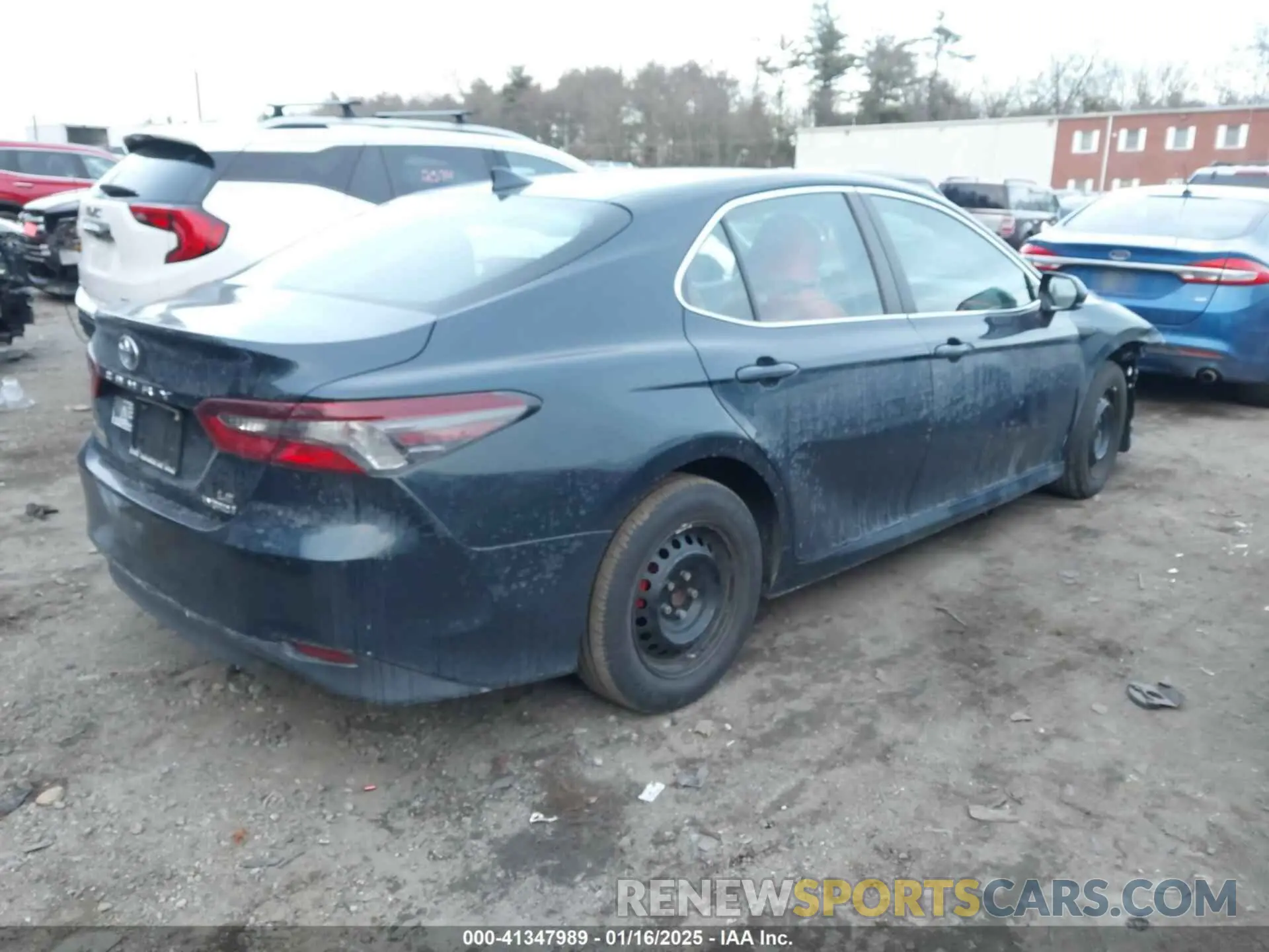 4 fotografías del automóvil dañado 4T1C31AK7MU554706 TOYOTA CAMRY 2021