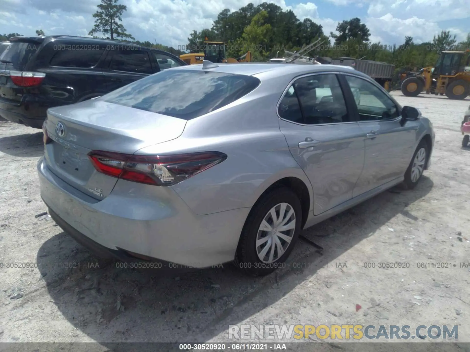 4 fotografías del automóvil dañado 4T1C31AK7MU555595 TOYOTA CAMRY 2021