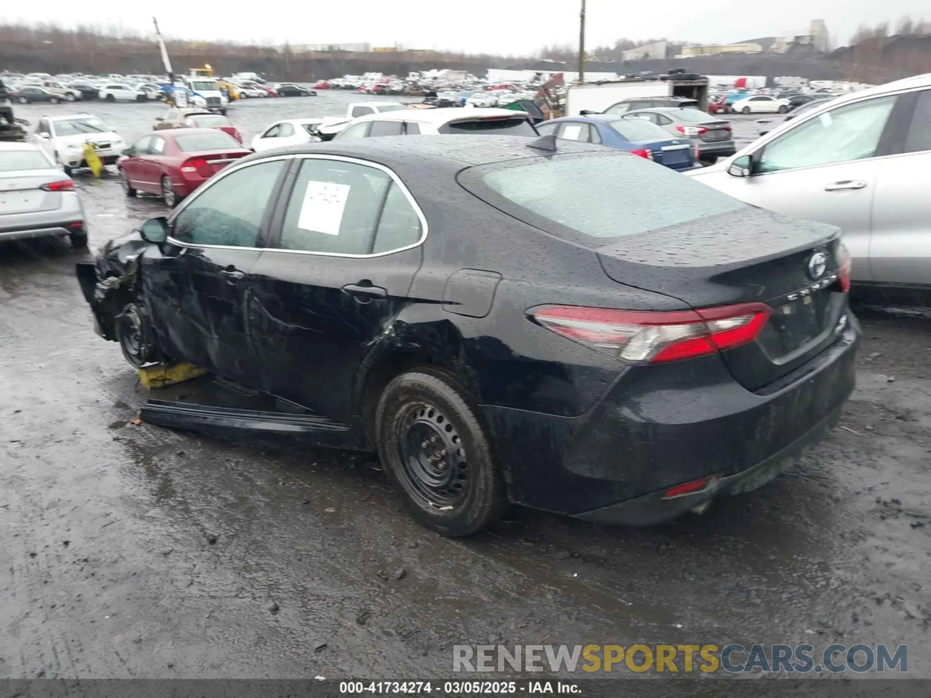 3 fotografías del automóvil dañado 4T1C31AK9MU566159 TOYOTA CAMRY 2021