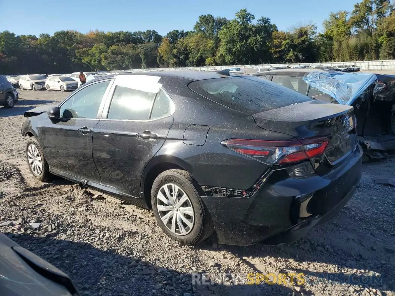 2 fotografías del automóvil dañado 4T1C31AK9MU566999 TOYOTA CAMRY 2021