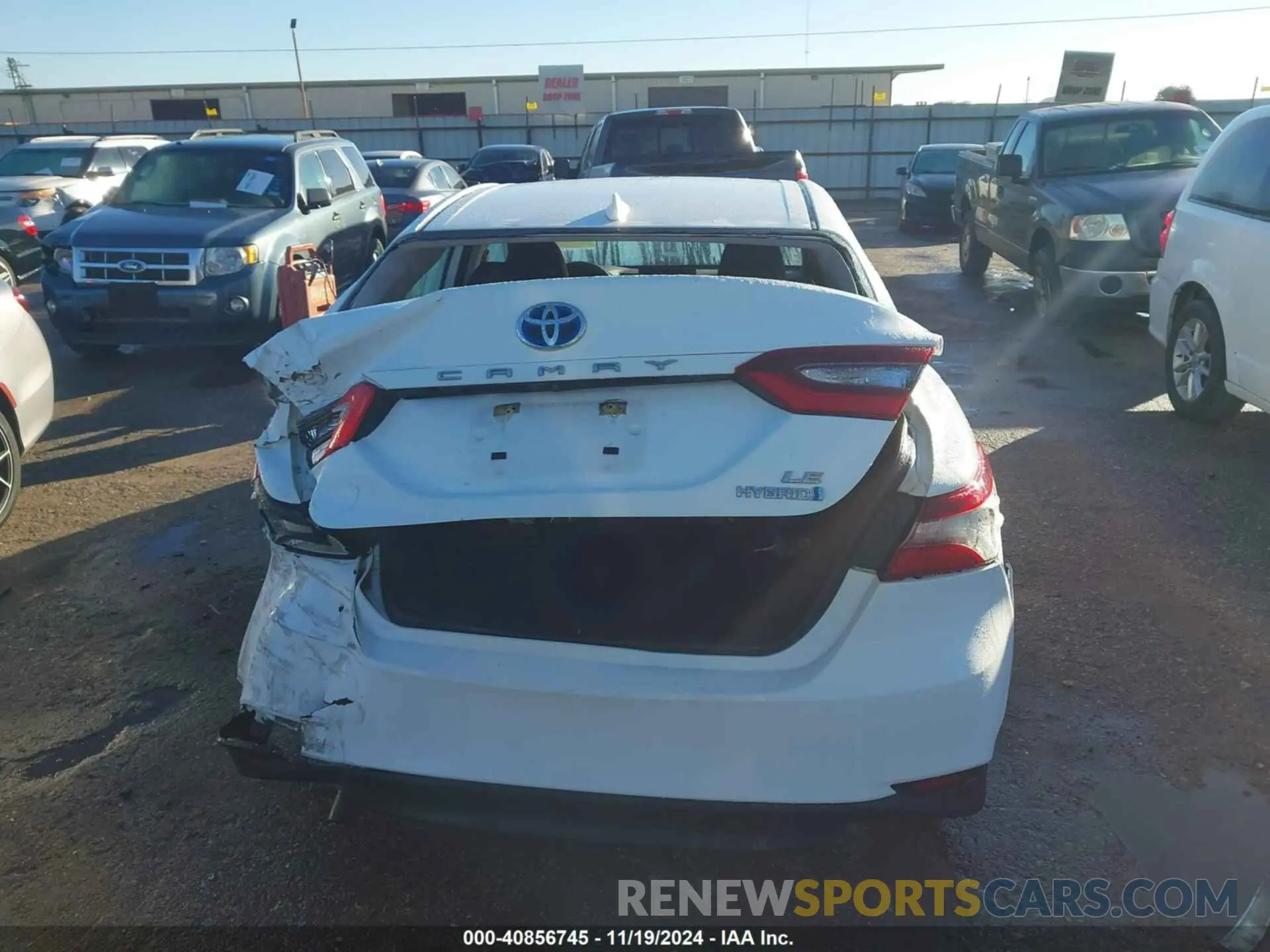 16 fotografías del automóvil dañado 4T1C31AKXMU562069 TOYOTA CAMRY 2021