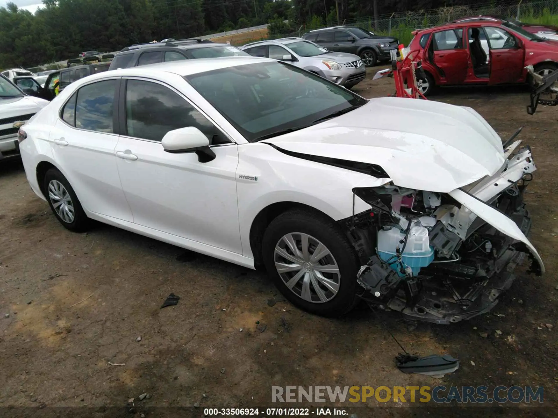 1 fotografías del automóvil dañado 4T1C31AKXMU570012 TOYOTA CAMRY 2021
