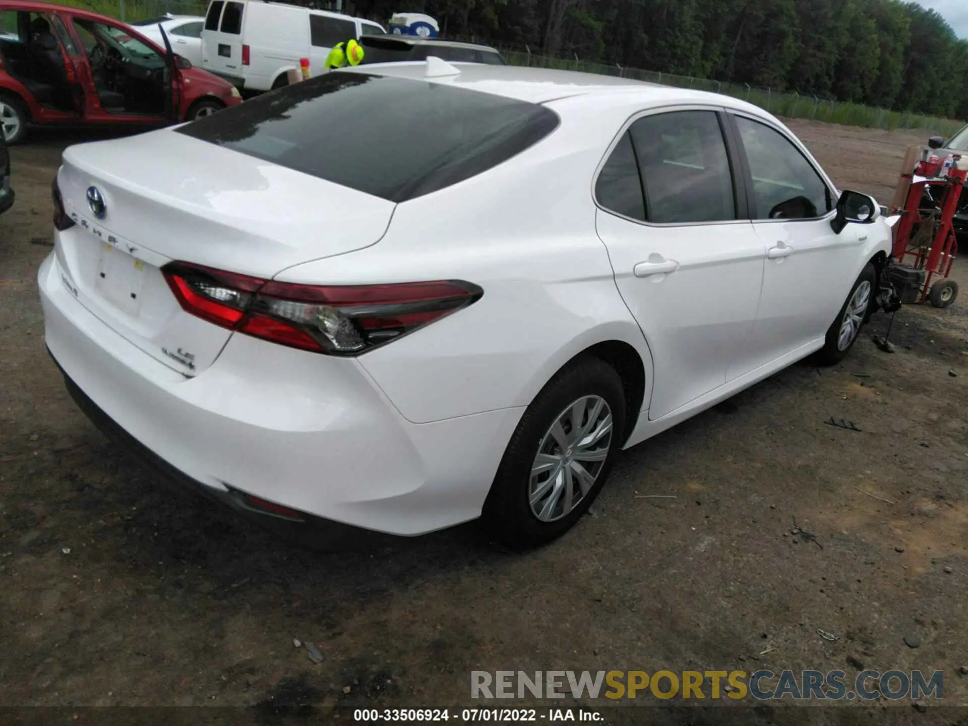 4 fotografías del automóvil dañado 4T1C31AKXMU570012 TOYOTA CAMRY 2021