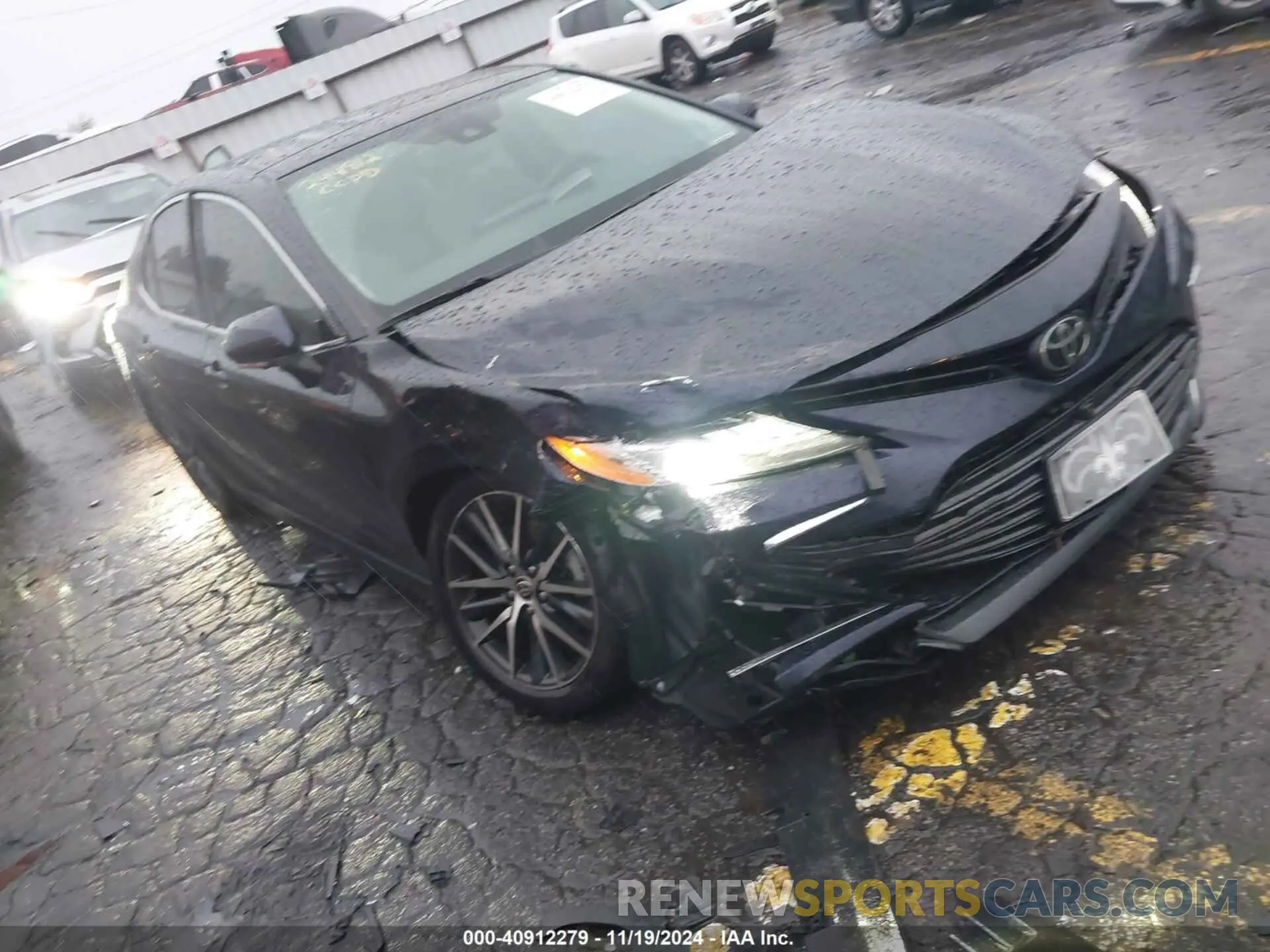 1 fotografías del automóvil dañado 4T1F11AK0MU599621 TOYOTA CAMRY 2021