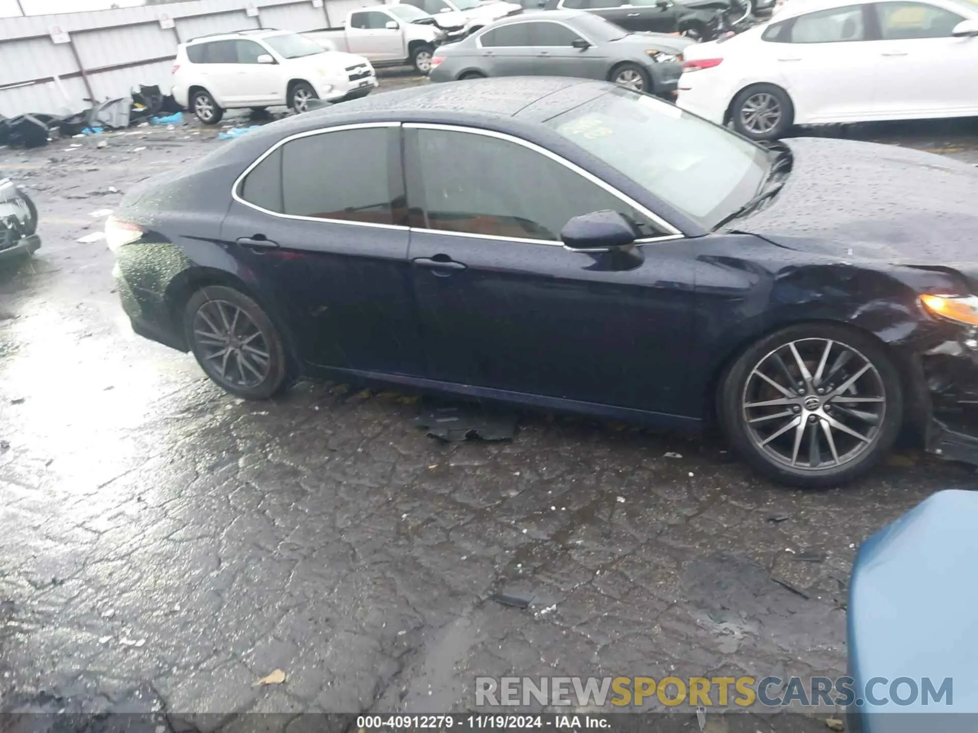 13 fotografías del automóvil dañado 4T1F11AK0MU599621 TOYOTA CAMRY 2021