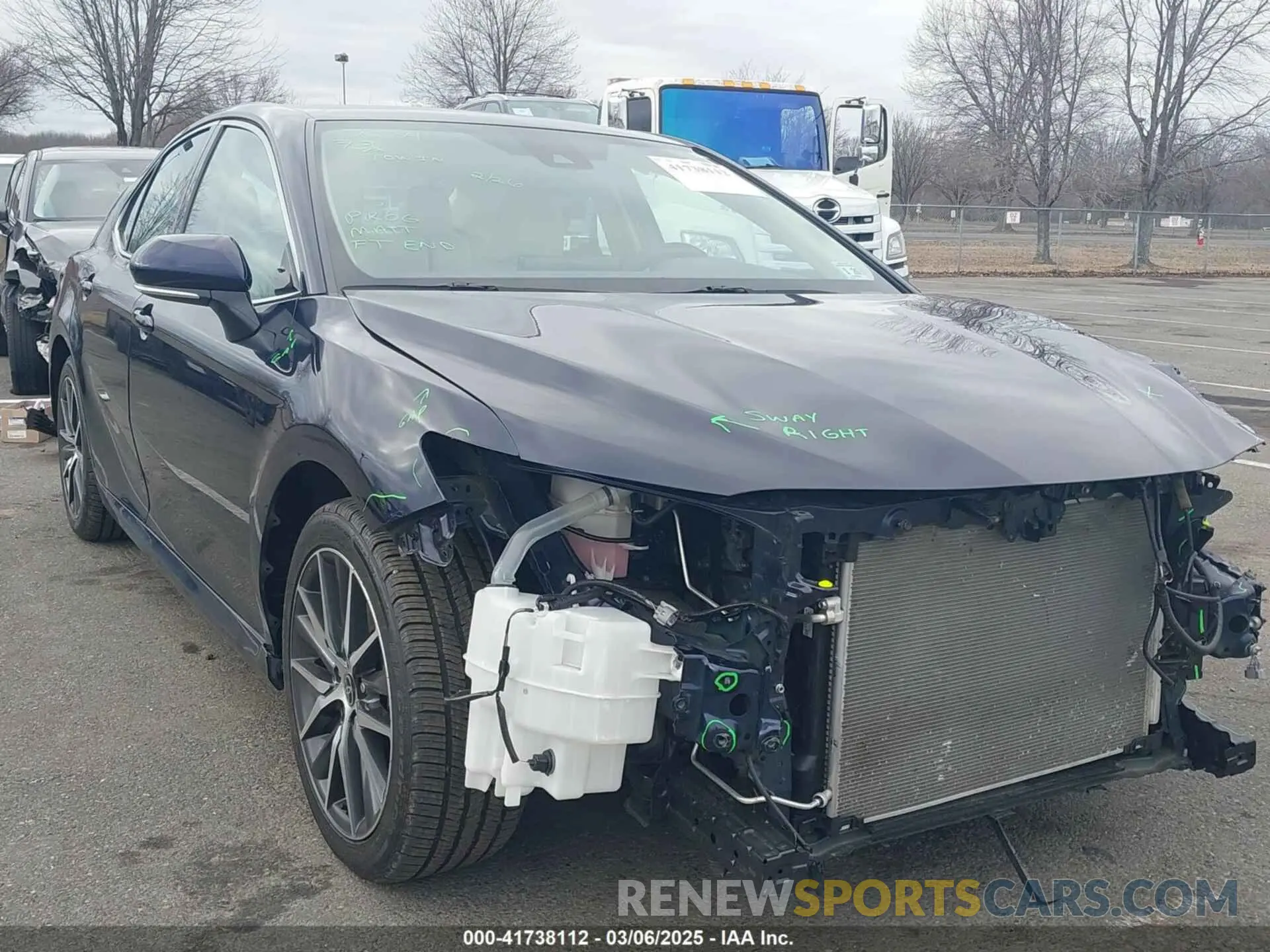 1 fotografías del automóvil dañado 4T1F11AK1MU610318 TOYOTA CAMRY 2021