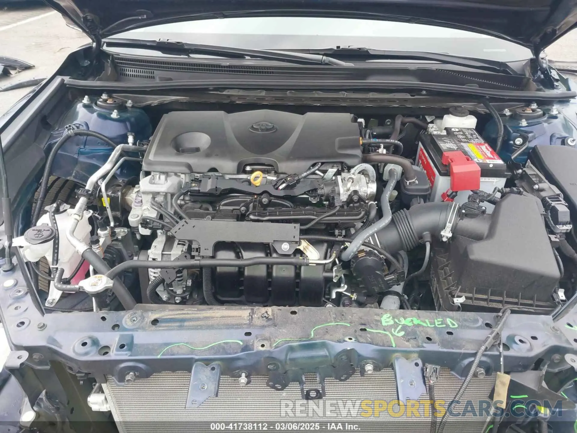 10 fotografías del automóvil dañado 4T1F11AK1MU610318 TOYOTA CAMRY 2021