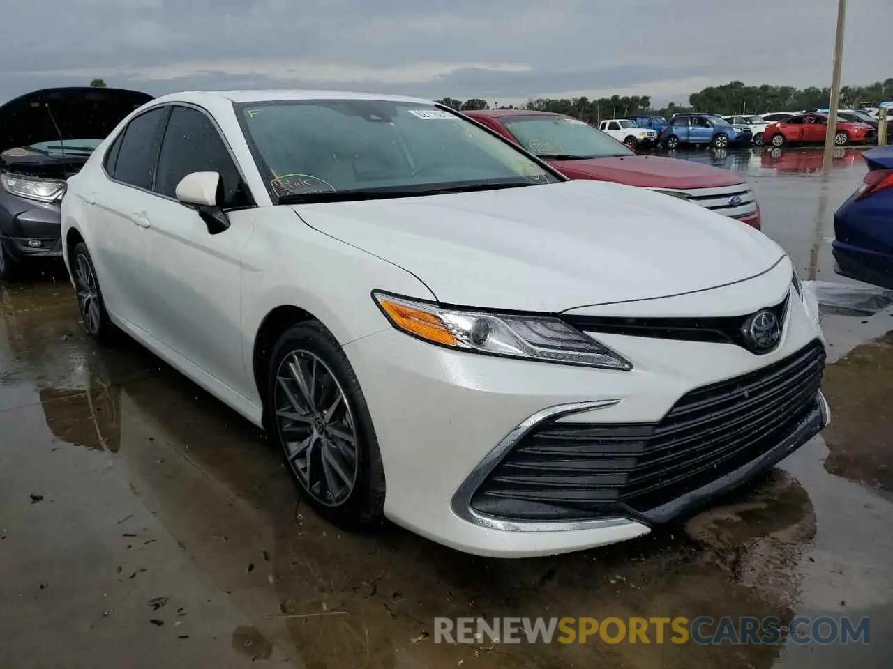 1 fotografías del automóvil dañado 4T1F11AK5MU579638 TOYOTA CAMRY 2021