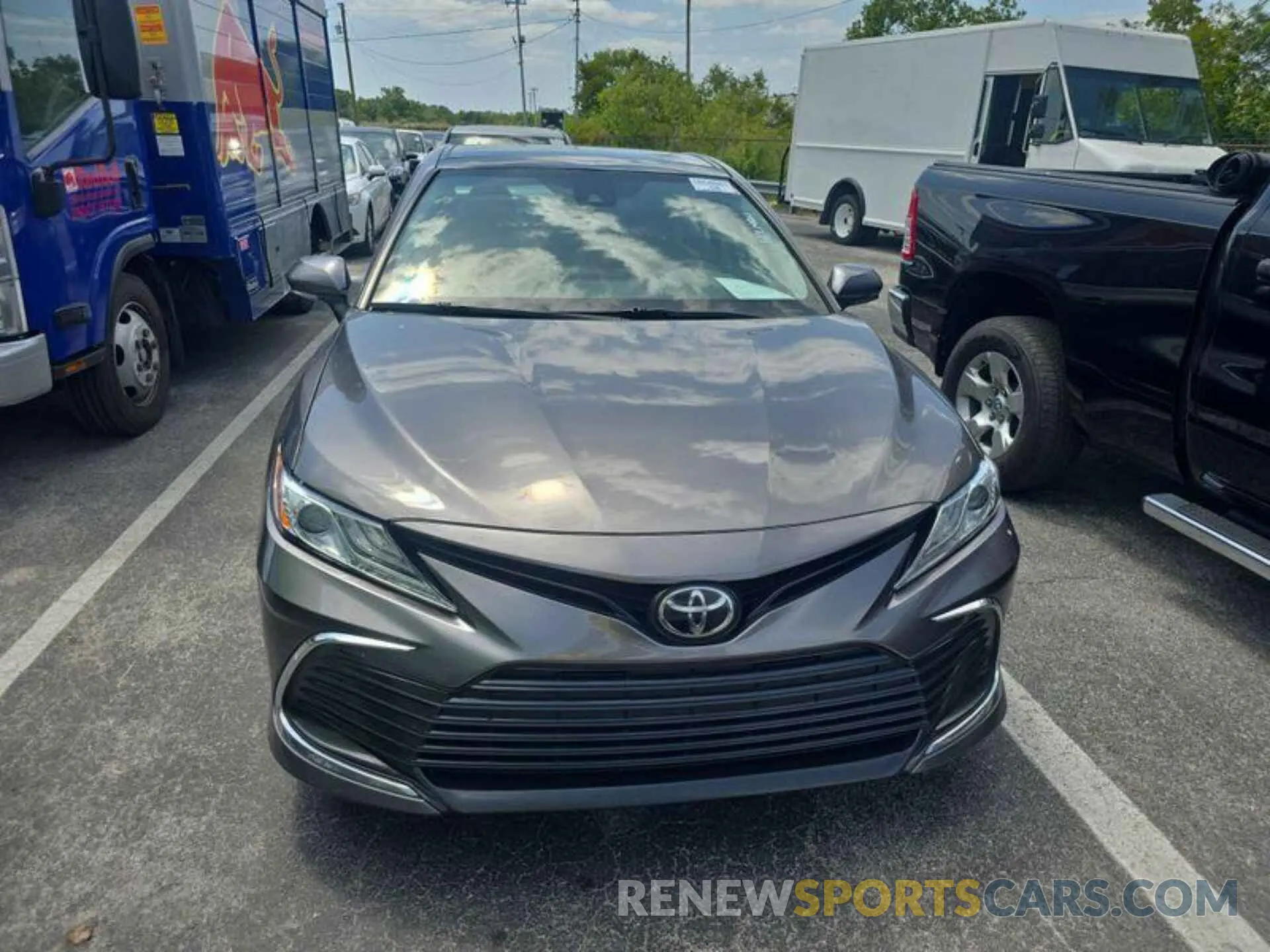 6 fotografías del automóvil dañado 4T1F11AK9MU546903 TOYOTA CAMRY 2021