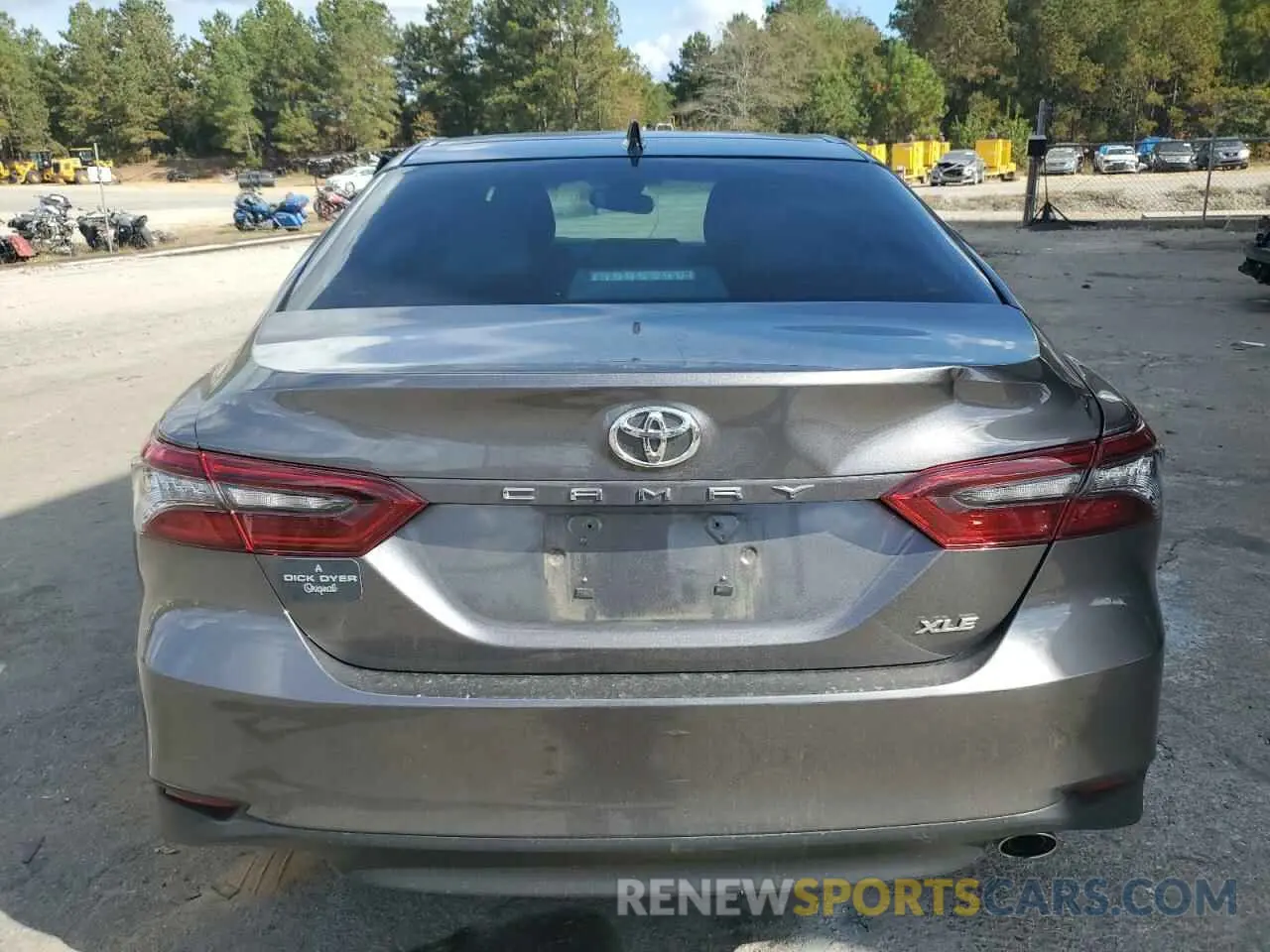 6 fotografías del automóvil dañado 4T1F11AK9MU562986 TOYOTA CAMRY 2021