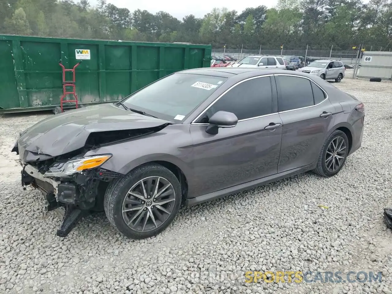 1 fotografías del automóvil dañado 4T1F11AK9MU605688 TOYOTA CAMRY 2021