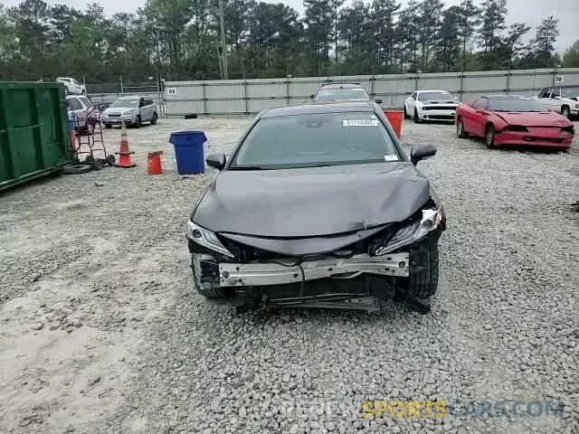 11 fotografías del automóvil dañado 4T1F11AK9MU605688 TOYOTA CAMRY 2021