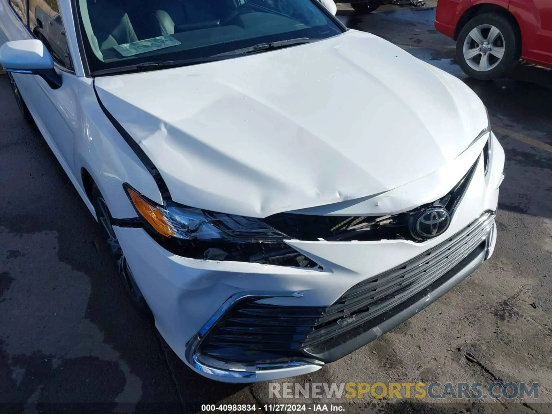 6 fotografías del automóvil dañado 4T1F11BK7MU024964 TOYOTA CAMRY 2021