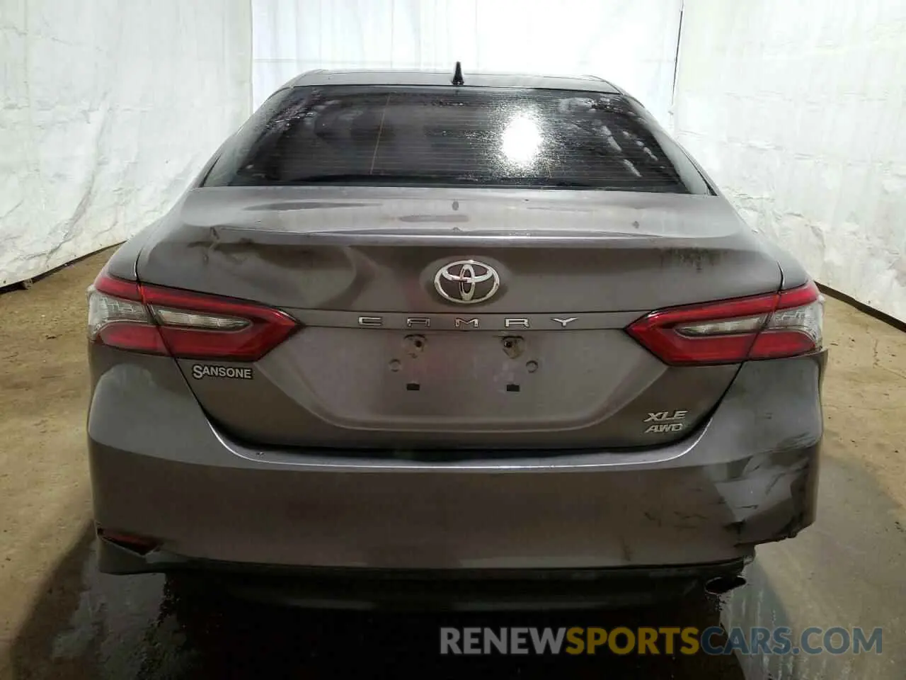 6 fotografías del automóvil dañado 4T1F11BK9MU044875 TOYOTA CAMRY 2021