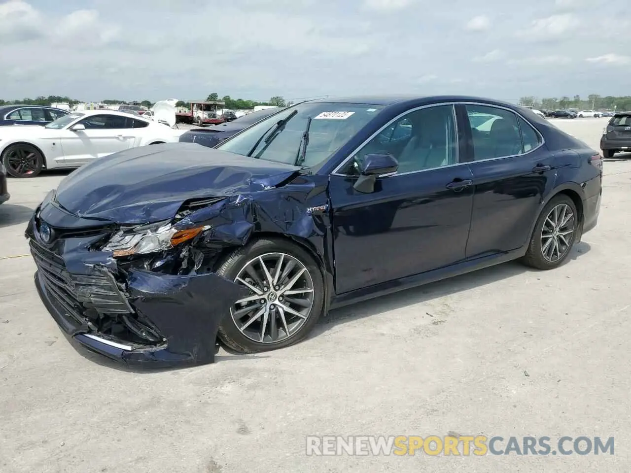 1 fotografías del automóvil dañado 4T1F31AK0MU547254 TOYOTA CAMRY 2021