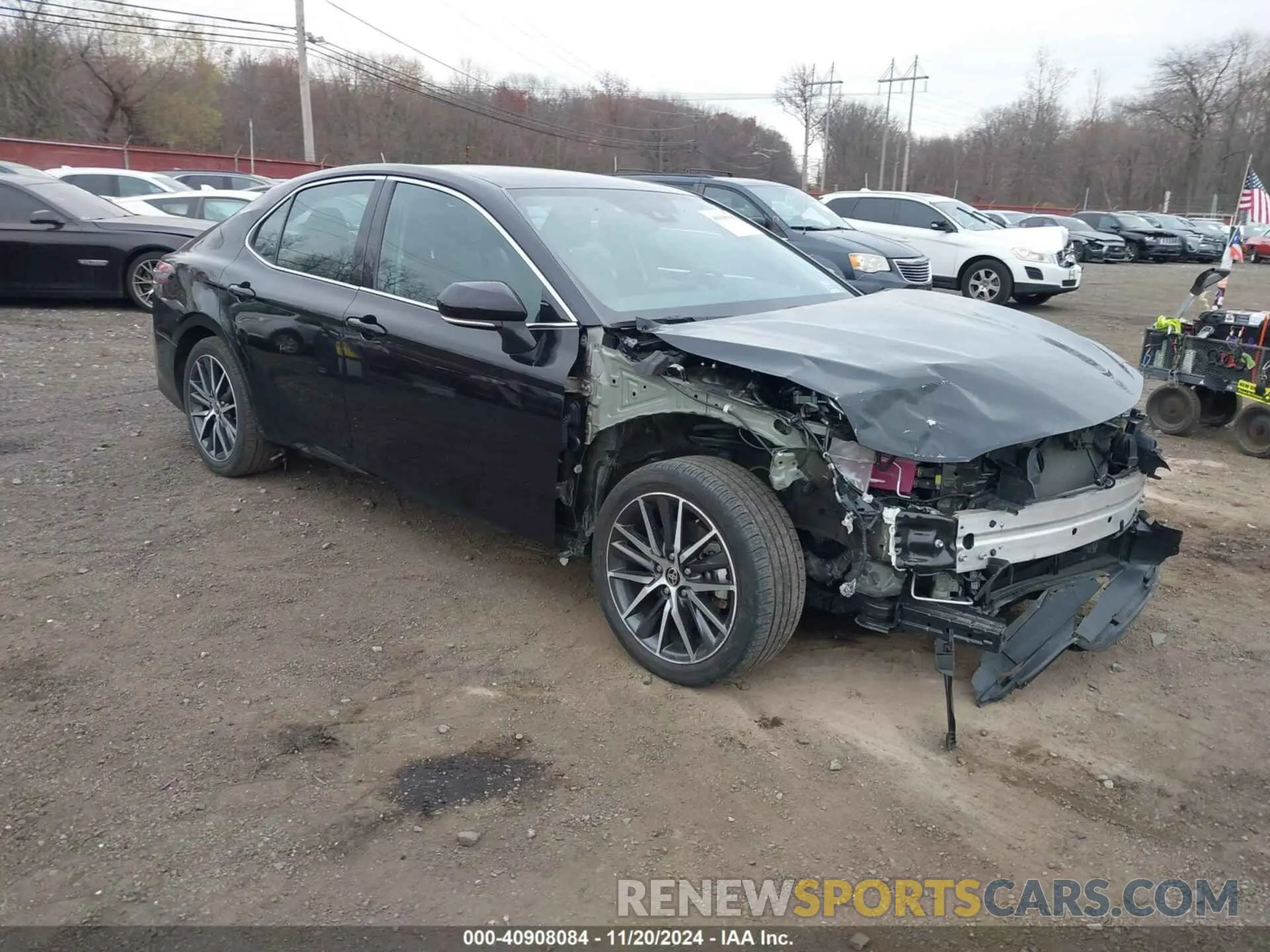 1 fotografías del automóvil dañado 4T1F31AK1MU025751 TOYOTA CAMRY 2021