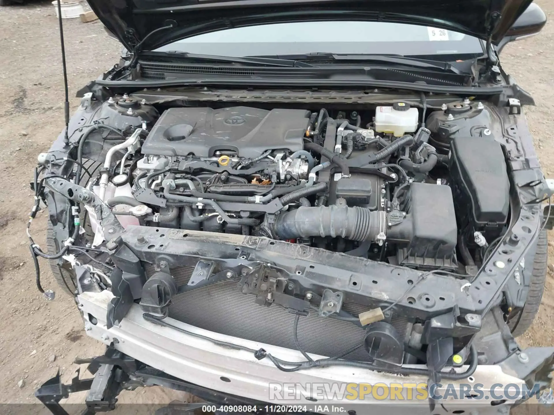 10 fotografías del automóvil dañado 4T1F31AK1MU025751 TOYOTA CAMRY 2021