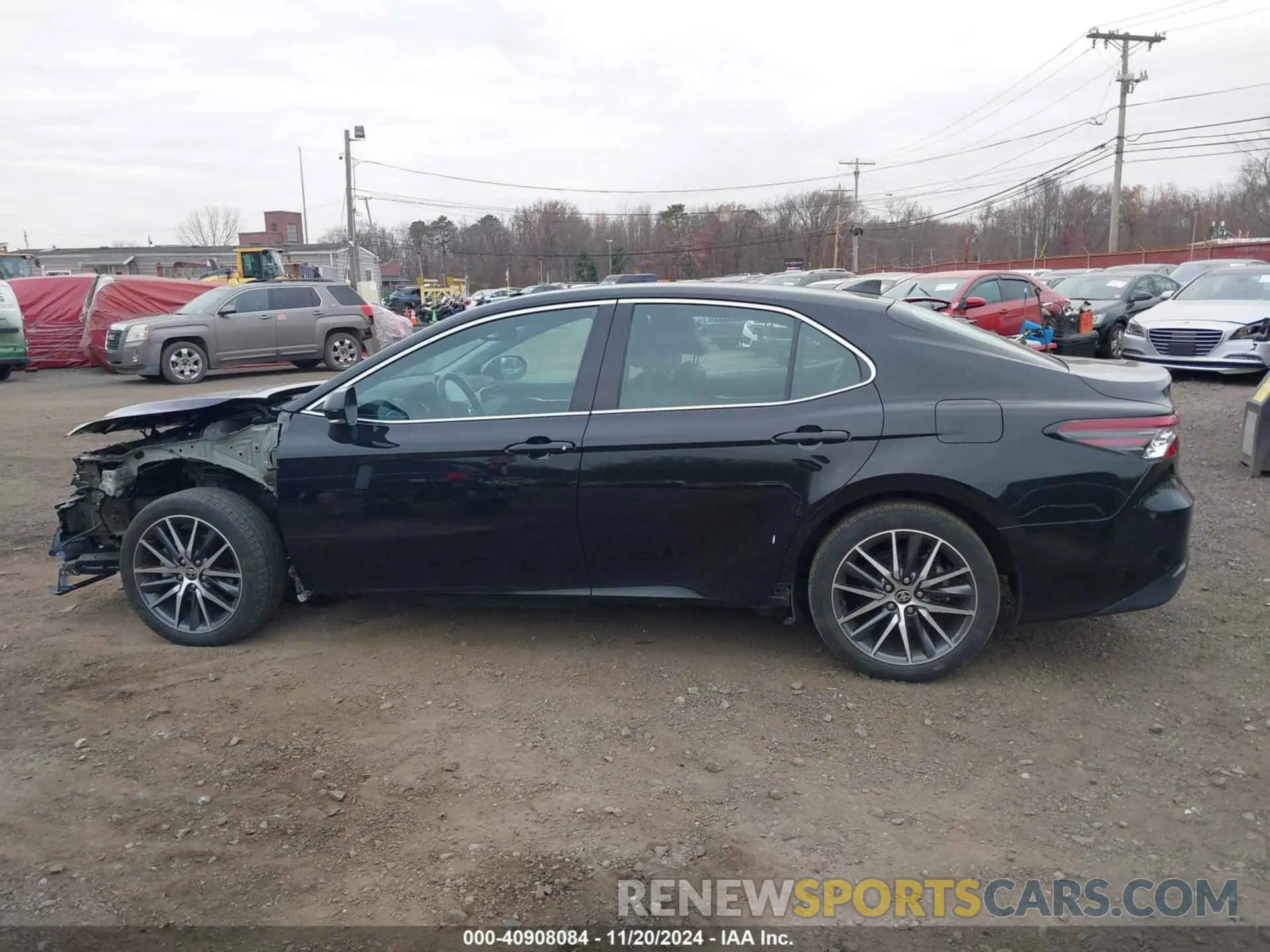 15 fotografías del automóvil dañado 4T1F31AK1MU025751 TOYOTA CAMRY 2021