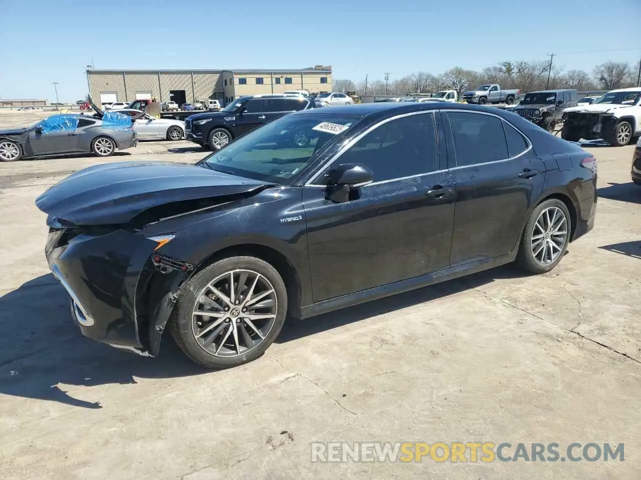1 fotografías del automóvil dañado 4T1F31AK1MU549465 TOYOTA CAMRY 2021