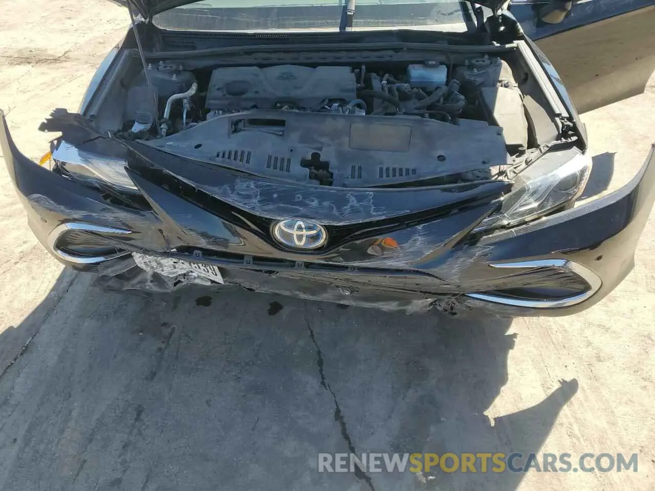 11 fotografías del automóvil dañado 4T1F31AK1MU549465 TOYOTA CAMRY 2021