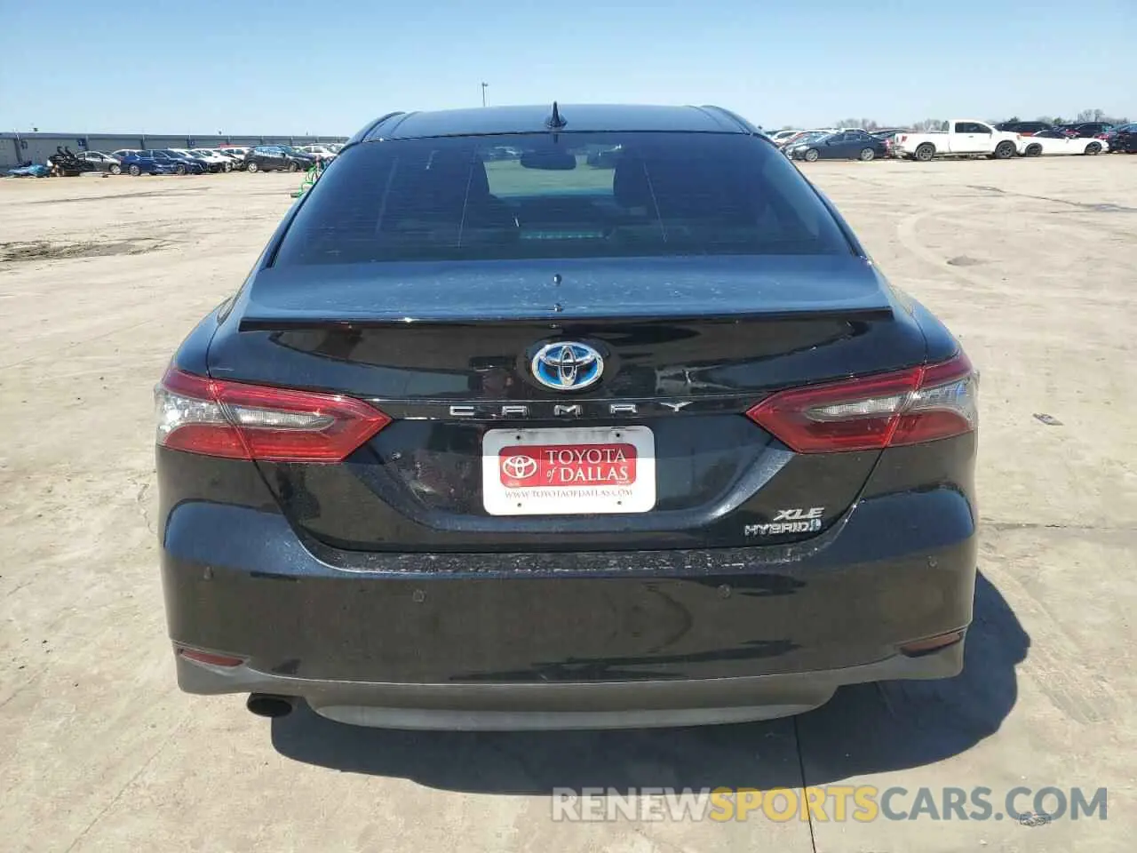 6 fotografías del automóvil dañado 4T1F31AK1MU549465 TOYOTA CAMRY 2021