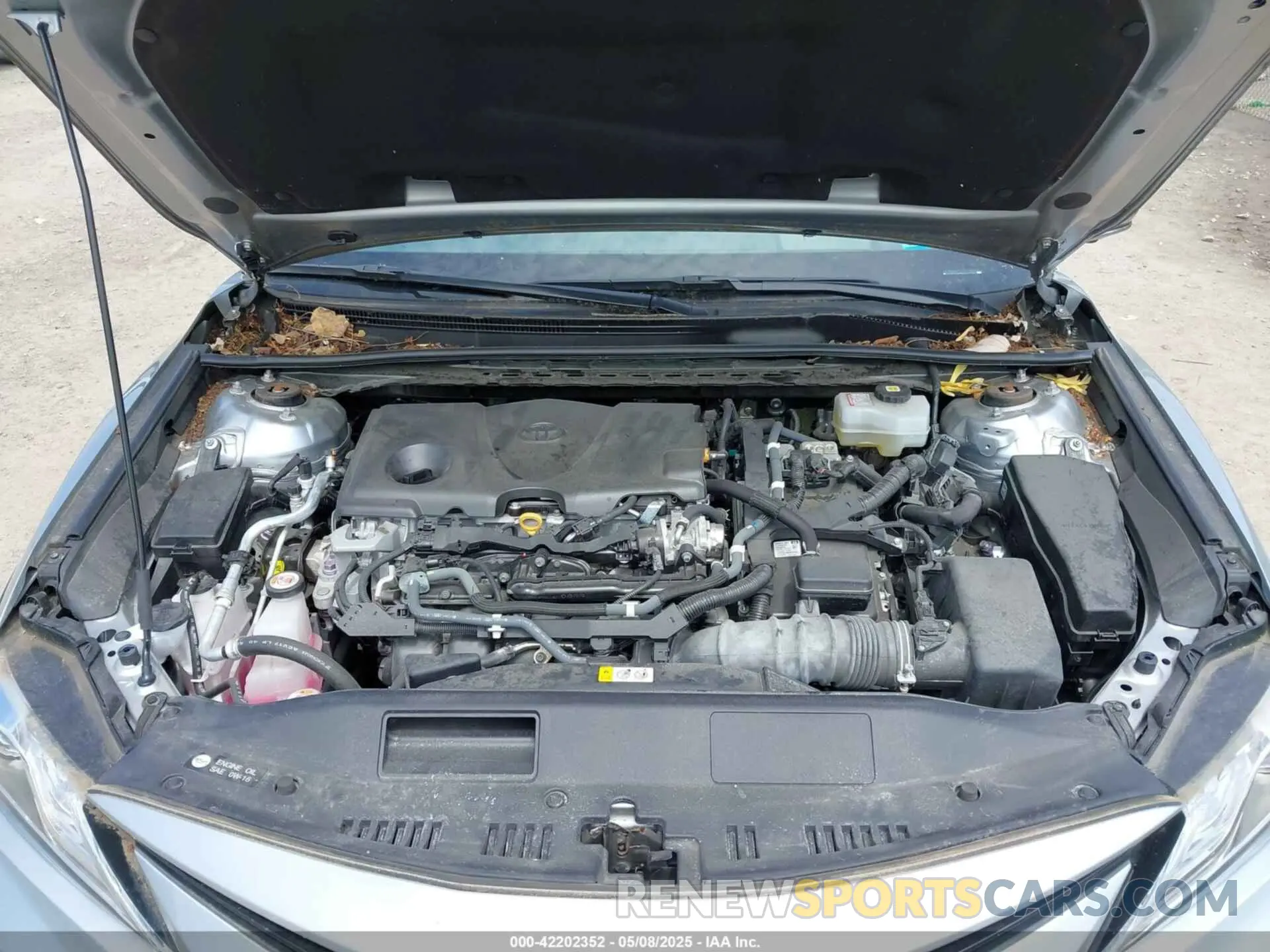 10 fotografías del automóvil dañado 4T1F31AK6MU547145 TOYOTA CAMRY 2021