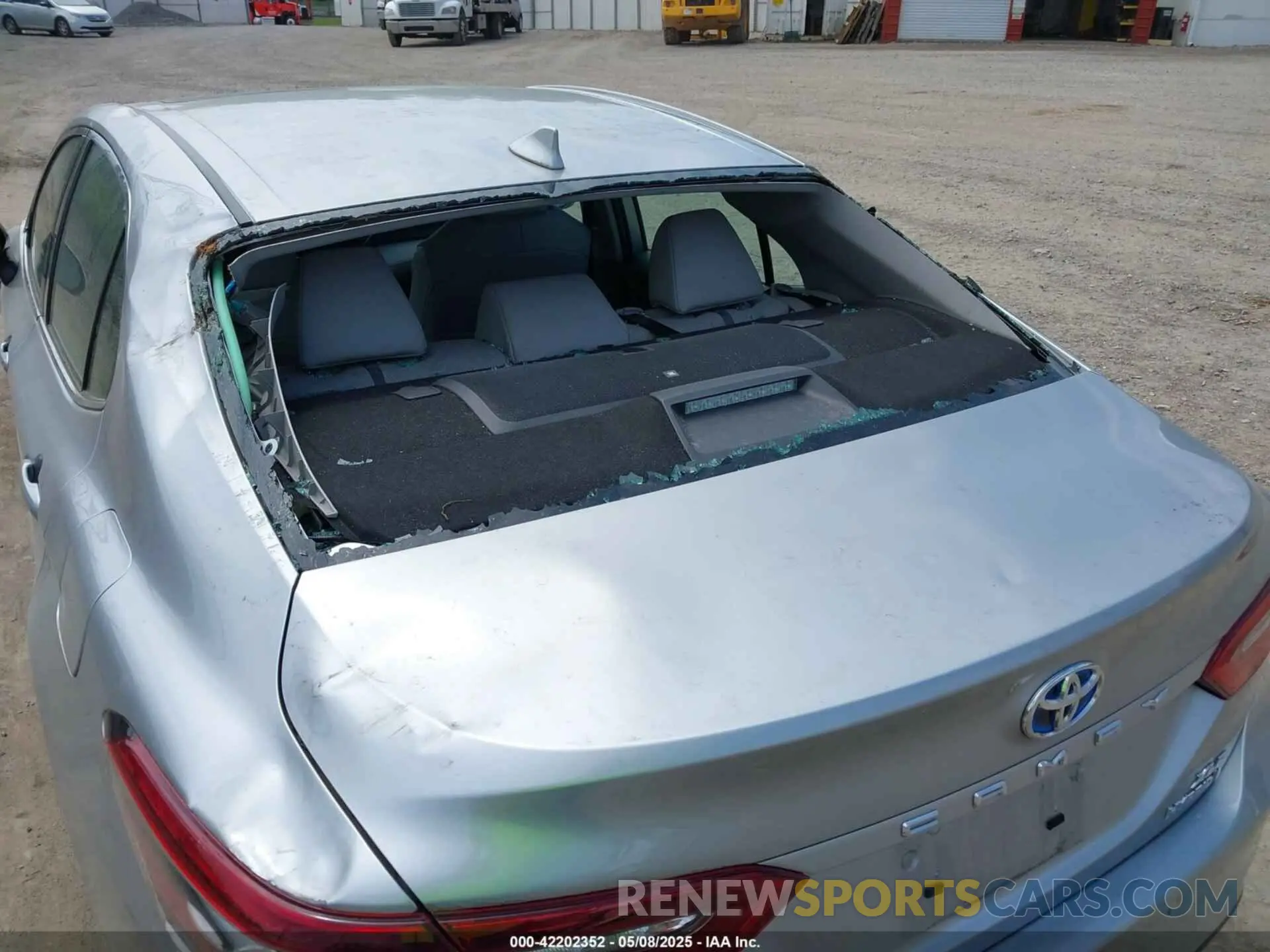 6 fotografías del automóvil dañado 4T1F31AK6MU547145 TOYOTA CAMRY 2021