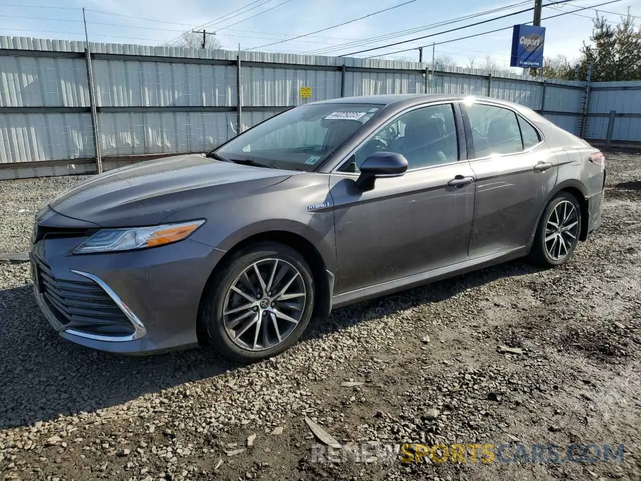 1 fotografías del automóvil dañado 4T1F31AK6MU557108 TOYOTA CAMRY 2021