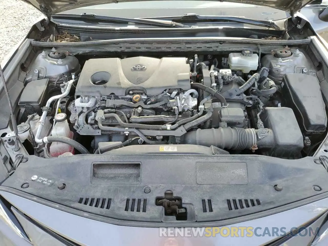11 fotografías del automóvil dañado 4T1F31AK6MU557108 TOYOTA CAMRY 2021