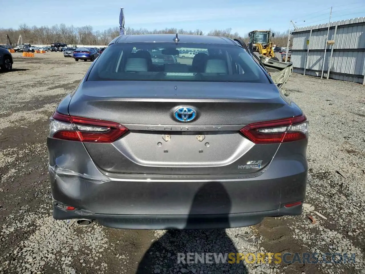 6 fotografías del automóvil dañado 4T1F31AK6MU557108 TOYOTA CAMRY 2021