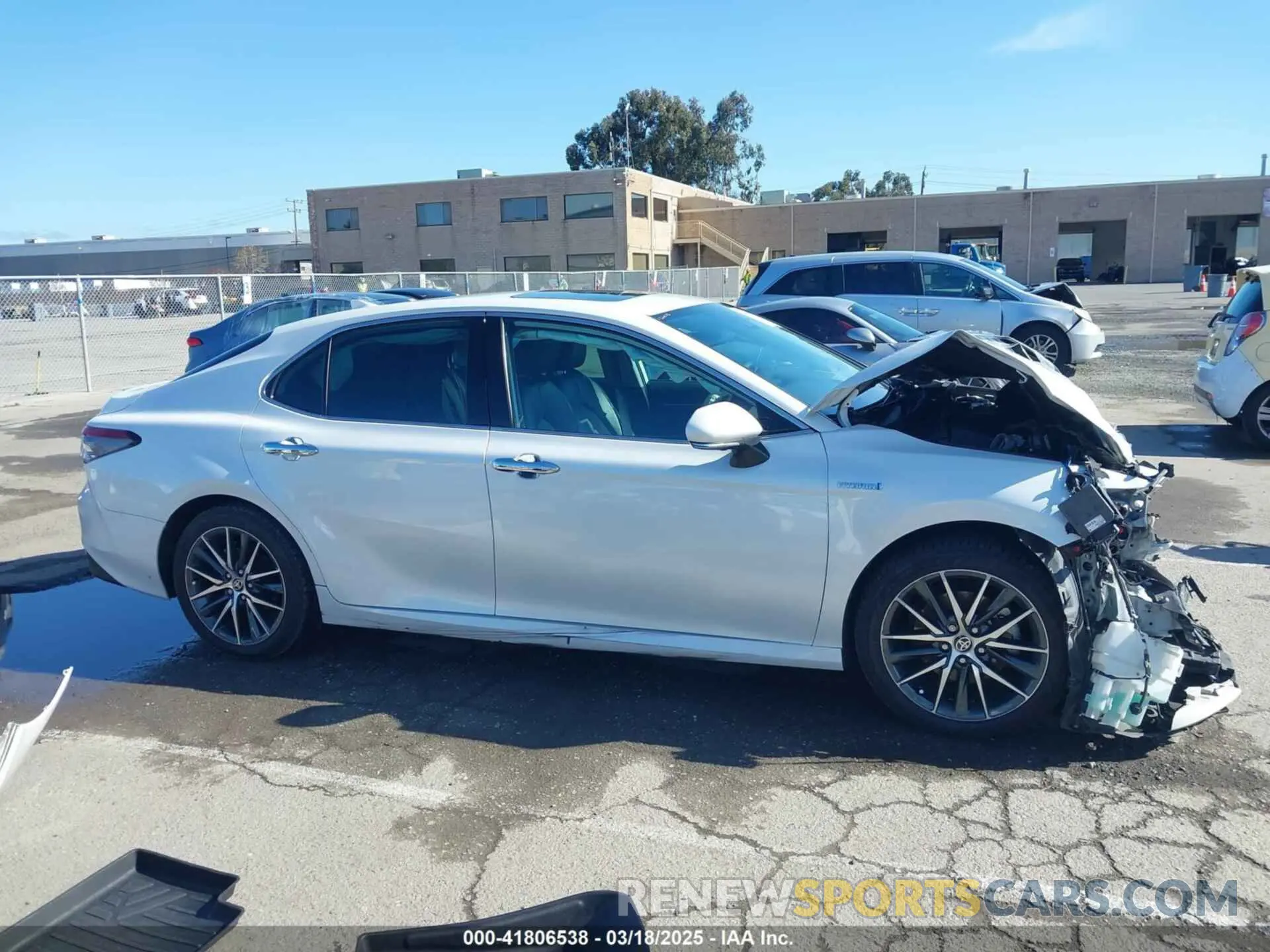 13 fotografías del automóvil dañado 4T1F31AK7MU548885 TOYOTA CAMRY 2021