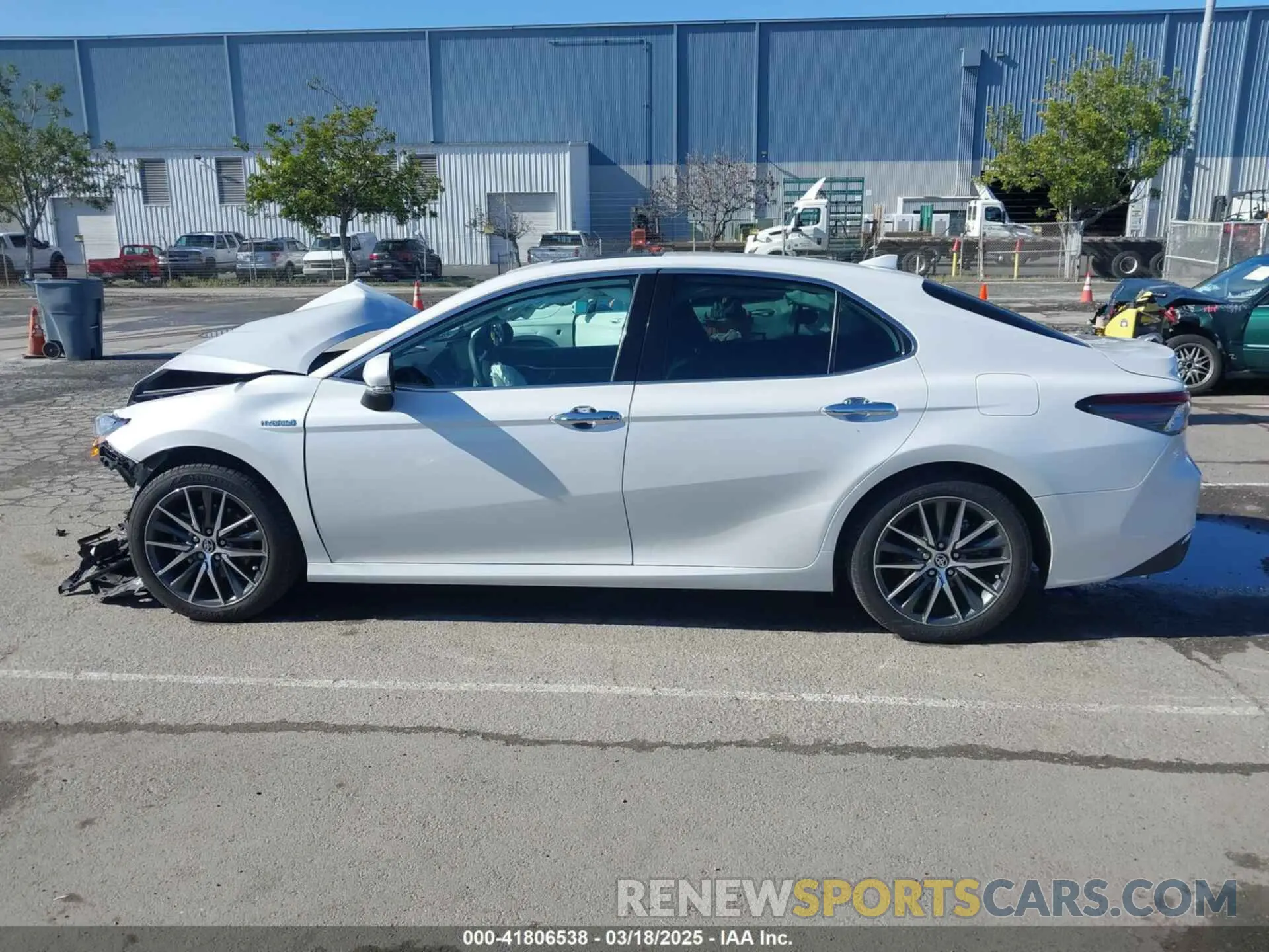 14 fotografías del automóvil dañado 4T1F31AK7MU548885 TOYOTA CAMRY 2021