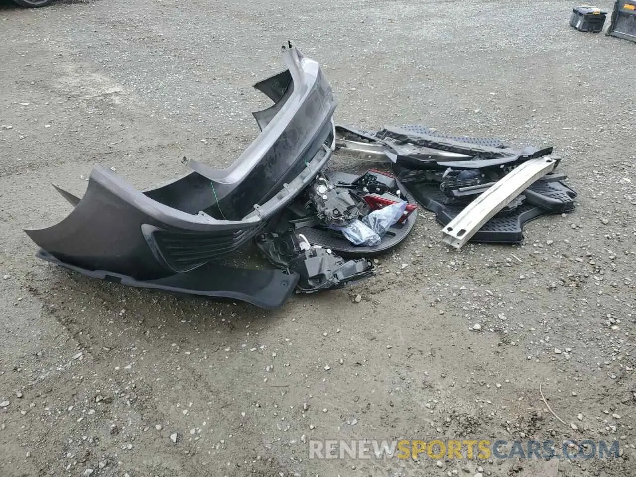 12 fotografías del automóvil dañado 4T1F31AK8MU562309 TOYOTA CAMRY 2021