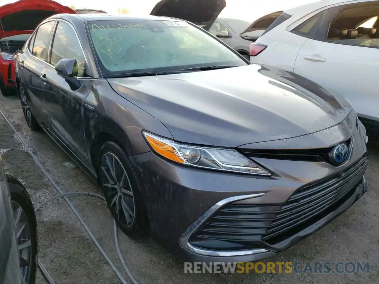 1 fotografías del automóvil dañado 4T1F31AK9MU569964 TOYOTA CAMRY 2021
