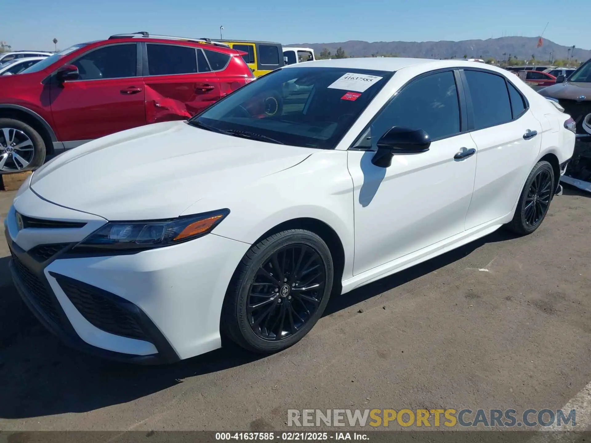 2 fotografías del automóvil dañado 4T1G11AK0MU417372 TOYOTA CAMRY 2021