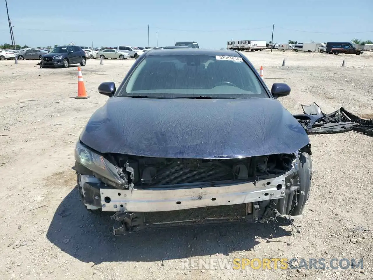 5 fotografías del automóvil dañado 4T1G11AK0MU418599 TOYOTA CAMRY 2021