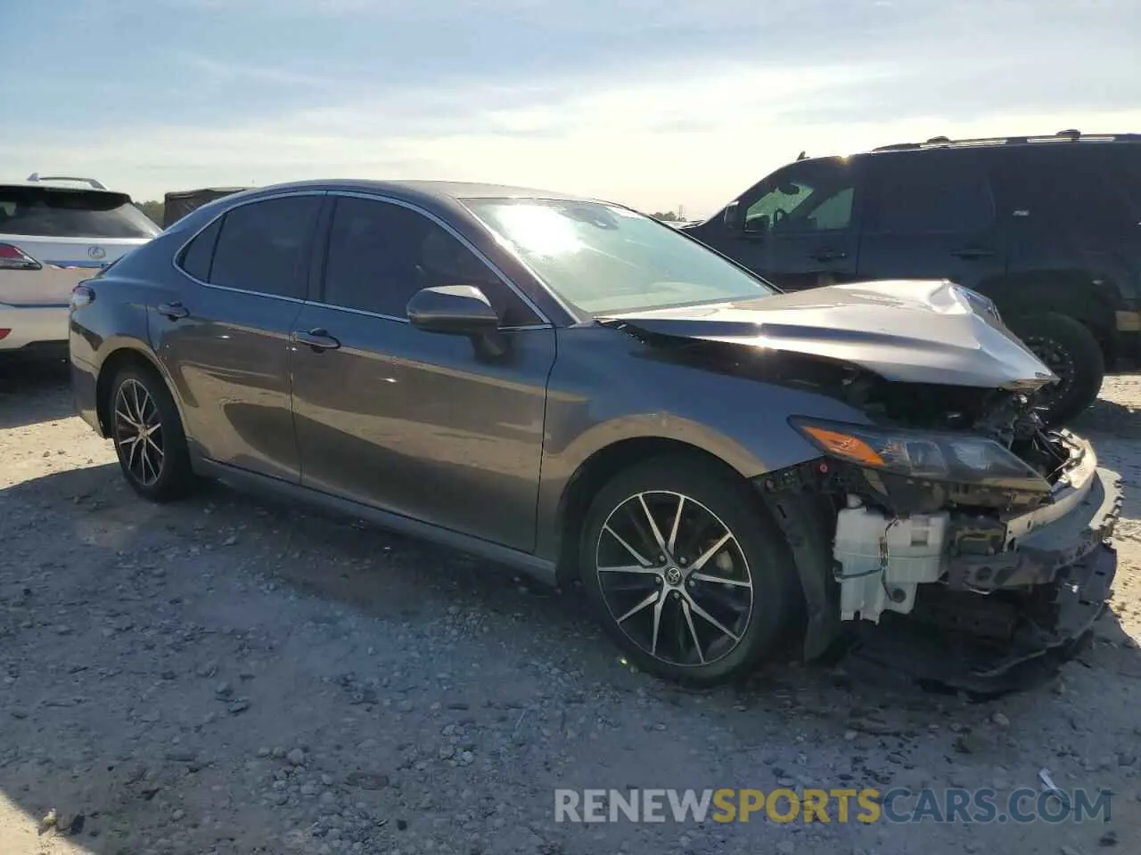 4 fotografías del automóvil dañado 4T1G11AK0MU419087 TOYOTA CAMRY 2021