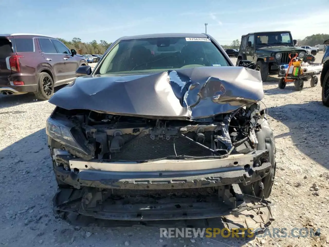 5 fotografías del automóvil dañado 4T1G11AK0MU419087 TOYOTA CAMRY 2021