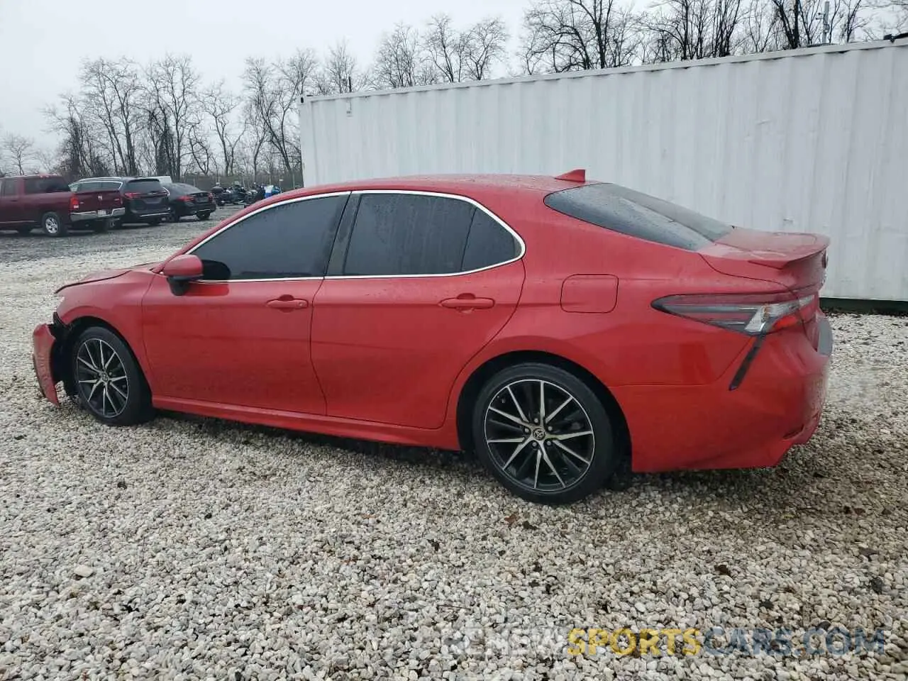 2 fotografías del automóvil dañado 4T1G11AK0MU421843 TOYOTA CAMRY 2021