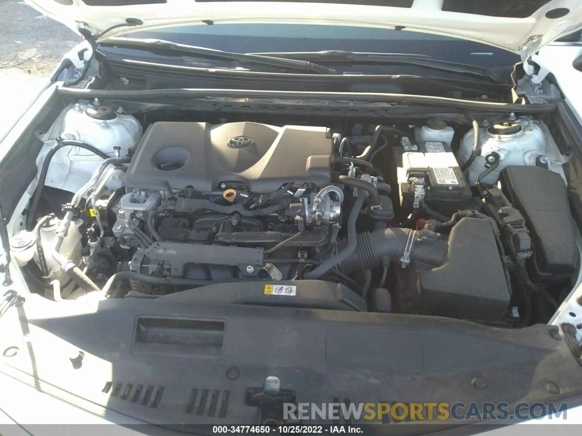 10 fotografías del automóvil dañado 4T1G11AK0MU434317 TOYOTA CAMRY 2021